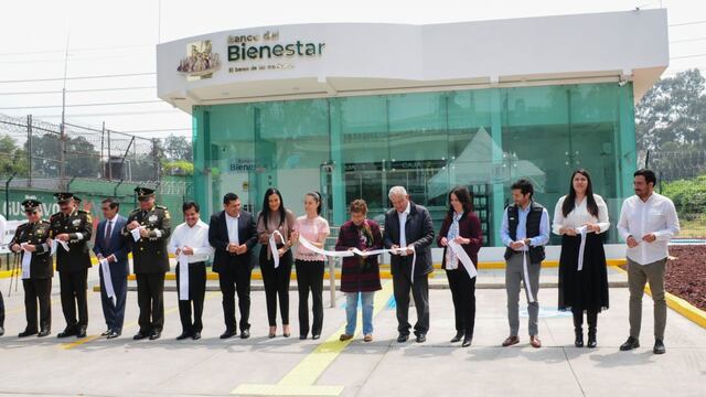 AMLO inaugura sucursal del Banco del Bienestar en CDMX