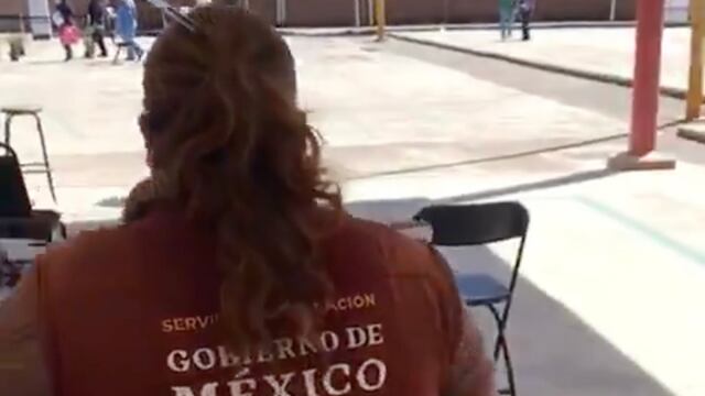 Politiquera militante del PAN contra mujer trabajadora