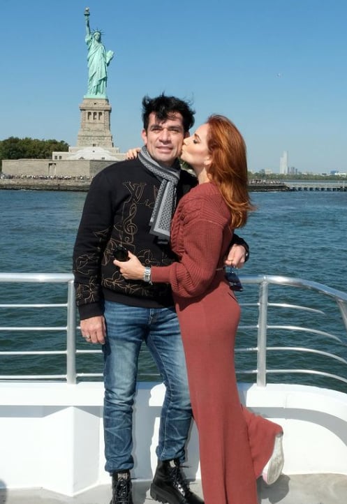 Jorge Salinas y Elizabeth Álvarez