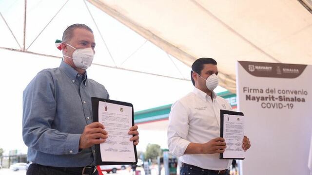 Gobernadores de Sinaloa y Nayarit