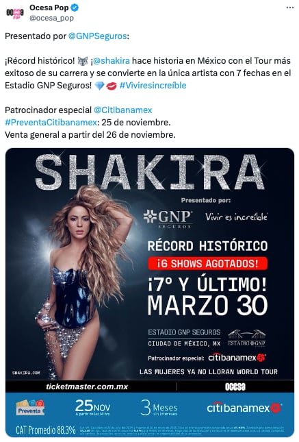 Shakira