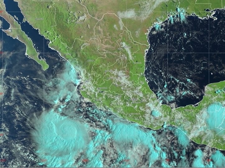 Huracán Narda categoría 1: estados con pronóstico de lluvias fuertes