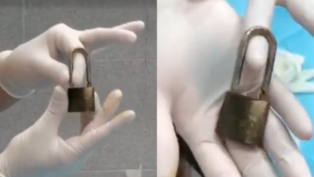 Un video en TikTok se hace viral al mostrar que un chico se puso un candado en el pene