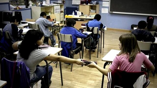 Clase de primaria en España/EFE