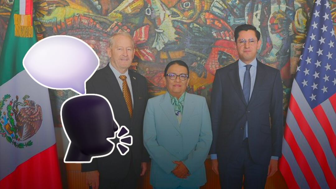 Migración marca el encuentro entre Rosa Icela Rodríguez y Ronald Johnson