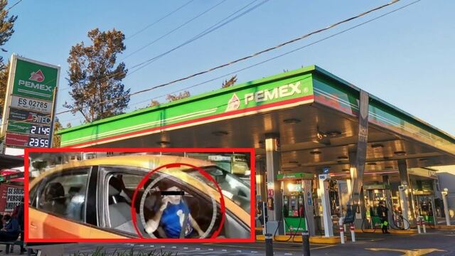 Sujeto huye sin pagar gasolina y regresa dos días después
