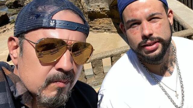 Pepe Aguilar y su hijo Emiliano Aguilar