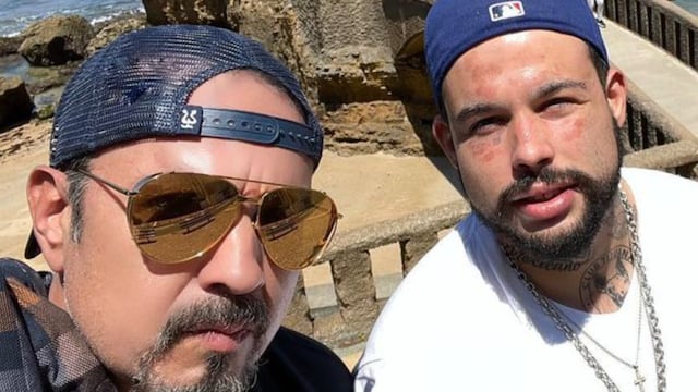 Pepe Aguilar y su hijo Emiliano Aguilar
