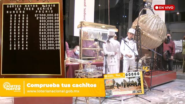 Resultados Sorteo Mayor 3918 de Lotería Nacional en vivo: Ganadores de hoy 20 de febrero