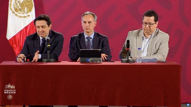 Informe del gobierno de México sobre el coronavirus.