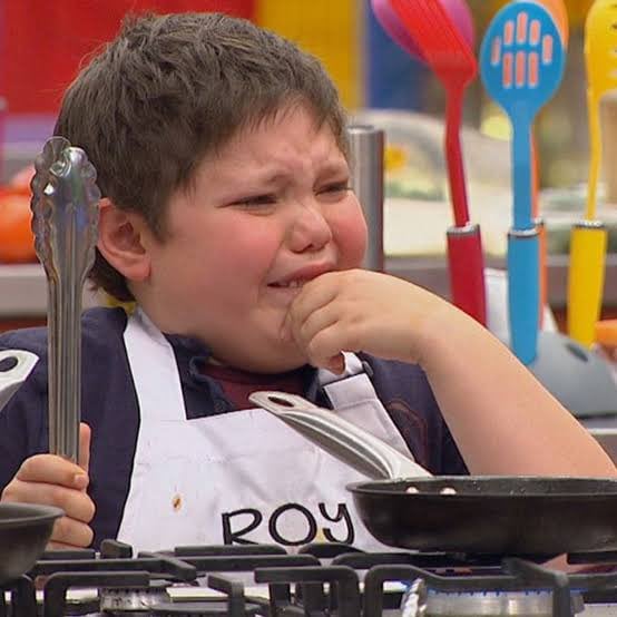 Meme de Rogelio Padilla ‘Roy’ de MasterChef Kids.