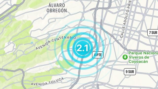 Luego de los tres sismos consecutivos en la CDMX, se registró uno nuevo con epicentro en la Magdalena Contreras