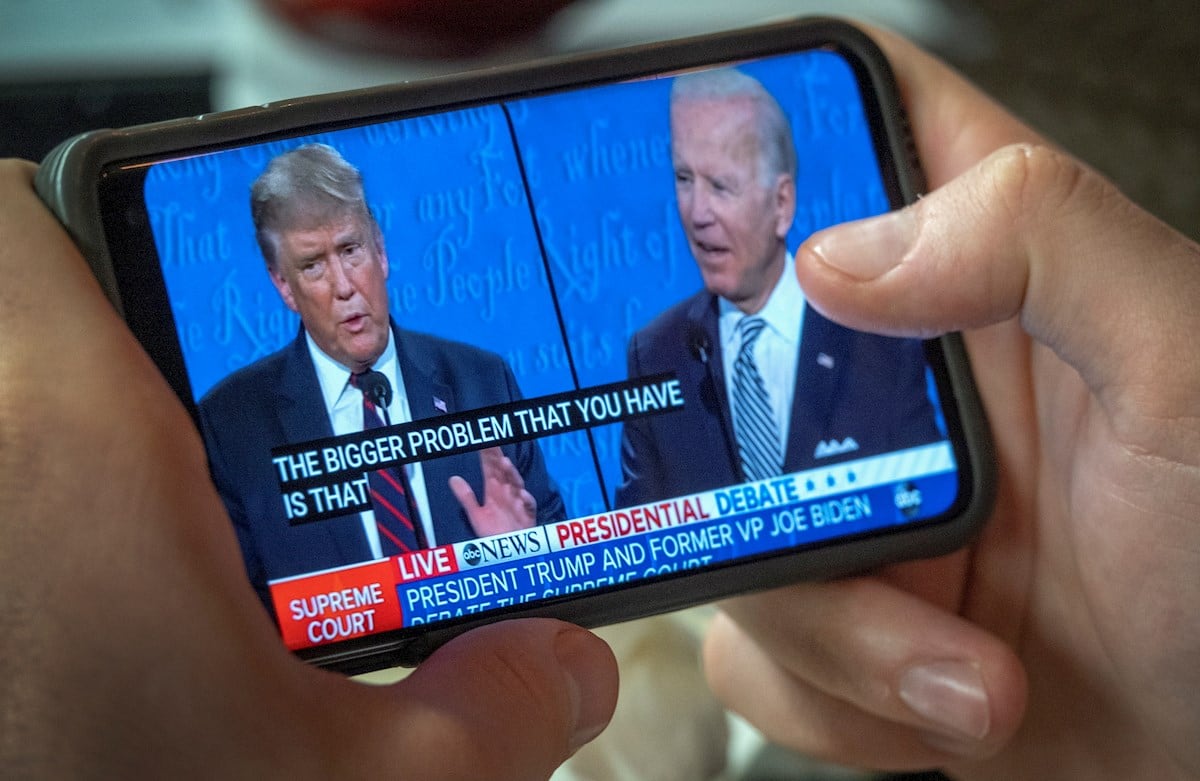 Donald Trump y Joe Biden