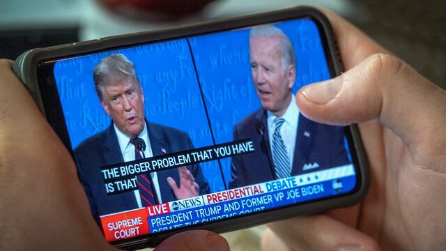 Donald Trump y Joe Biden