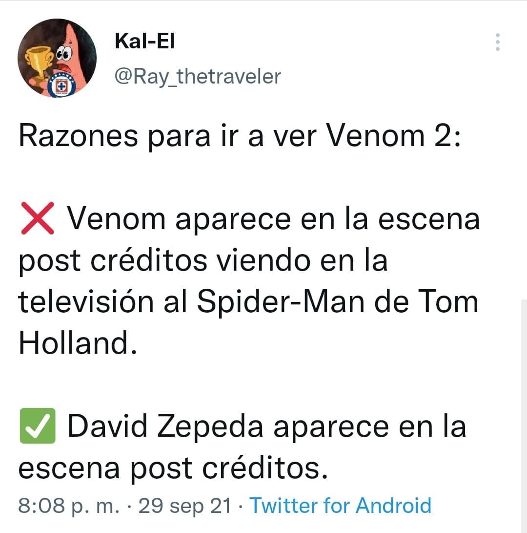 Meme de David Zepeda