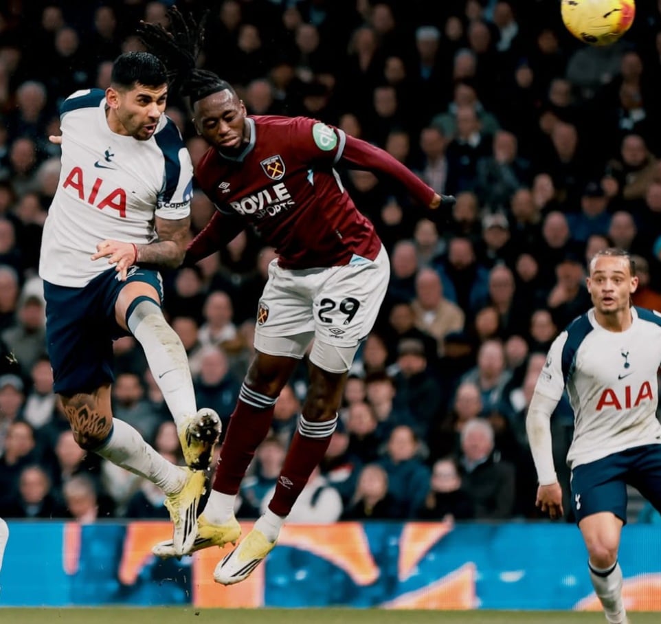 Cuti Romero, el defensa central del Tottenham y la selección argentina.