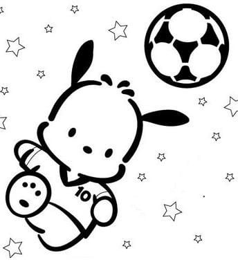 Dibujos de Pochacco para colorear