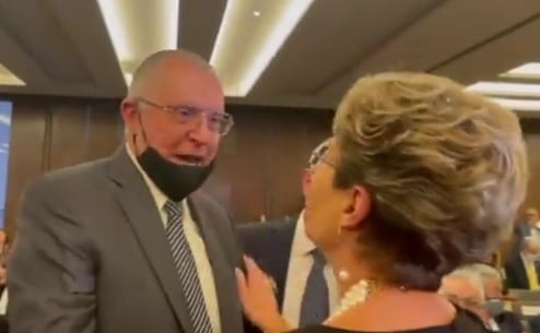 Salvador Cienfuegos y Mercedes Juan López