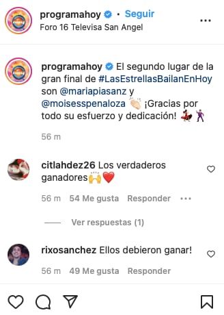 Usuarios acusan de fraude en las ‘Las Estrellas bailan en Hoy’