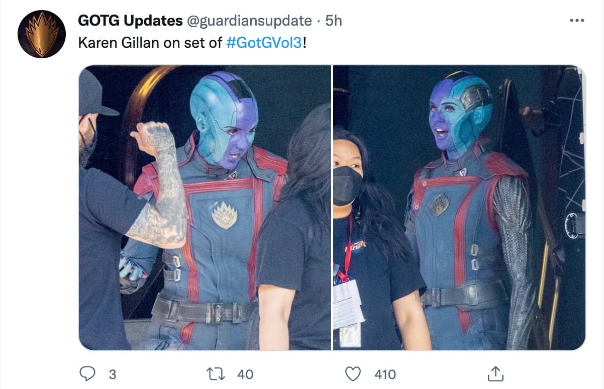 Trajes Guardianes de la Galaxia Vol. 3