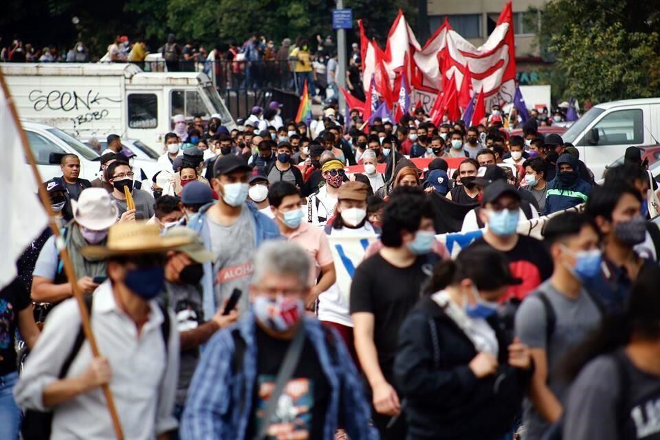 Marcha del 2 de octubre en la CDMX