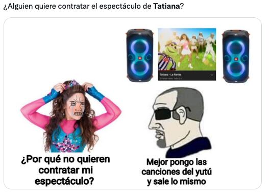 Memes de Tatiana y sus precios