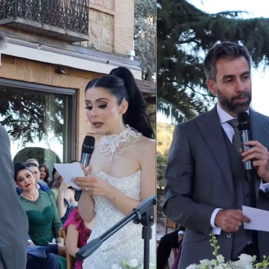 Una enamorada Lupita Villalobos le dedica un romántico mensaje a Juan Luis al casarse en este video de YouTube