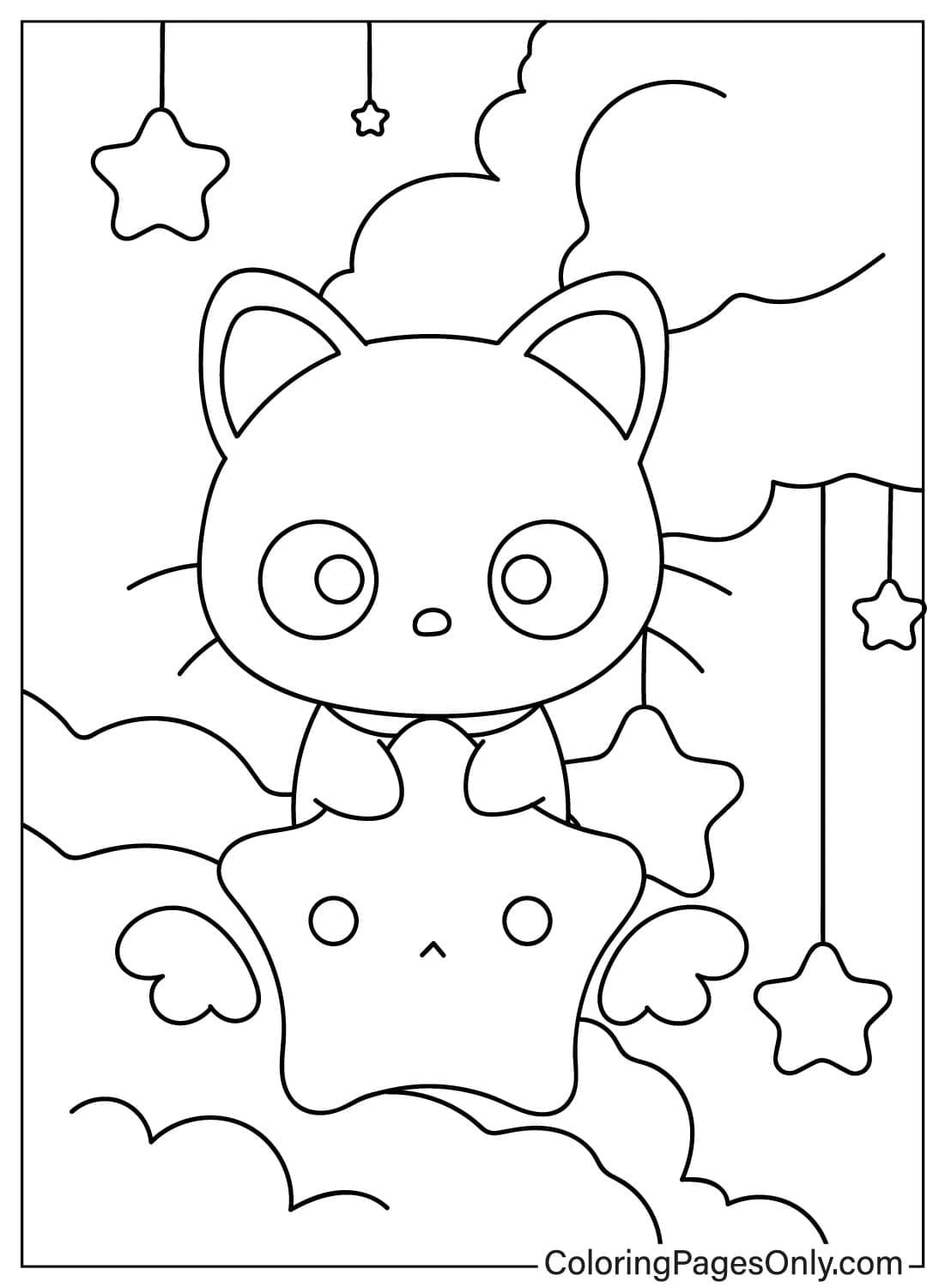 Dibujo cumpleaños de Chococat