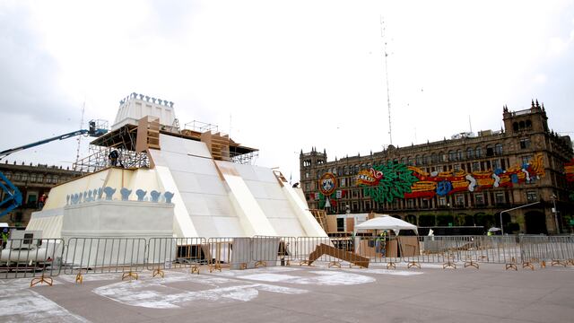 Templo Mayor en el Zócalo