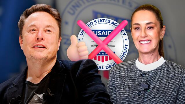 Claudia Sheinbaum y Elon Musk unidos por eliminación de USAID