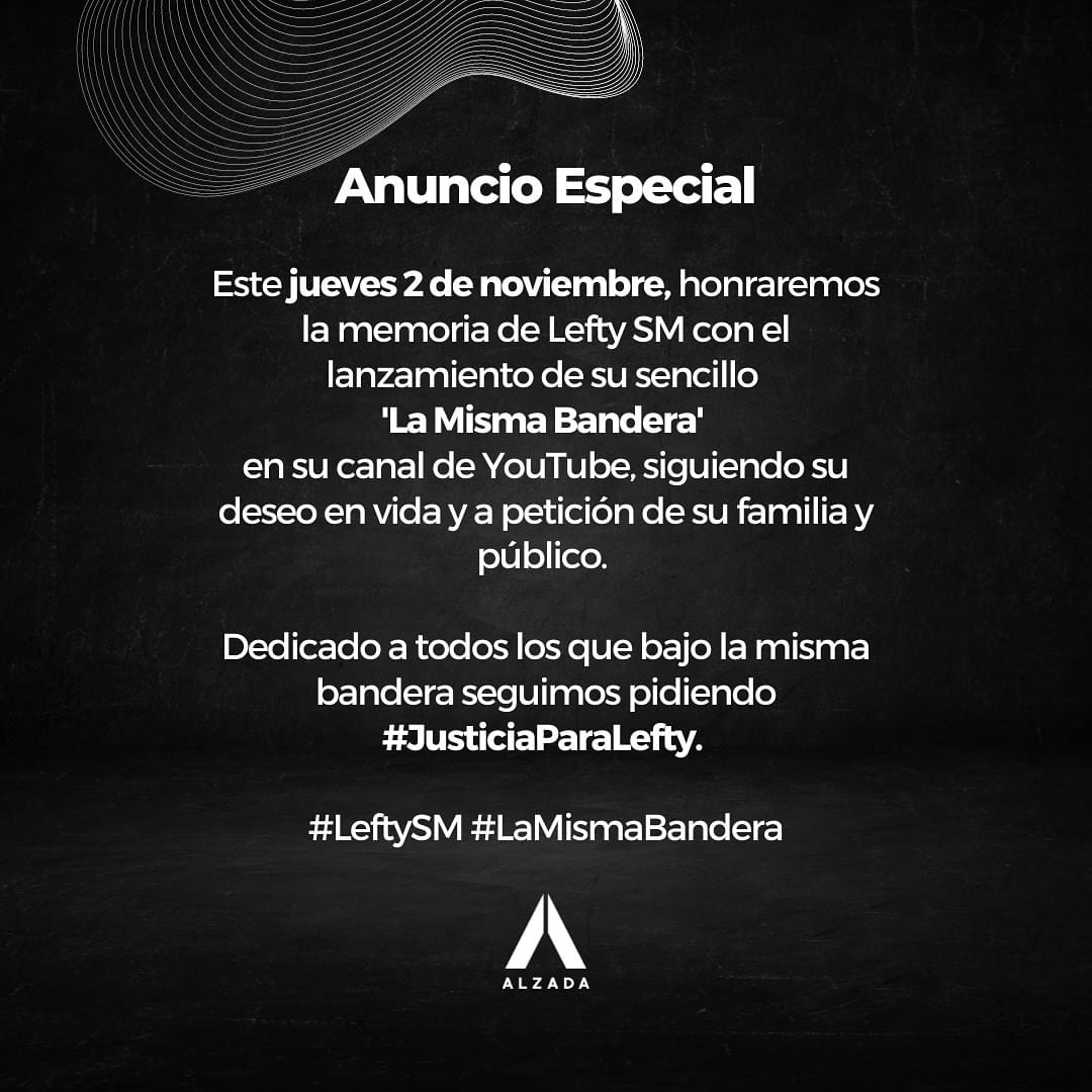 Alzada informa sobre la nueva canción de Lefty SM.