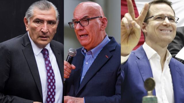Adán Augusto López, Dante Delgado, Ricardo Anaya