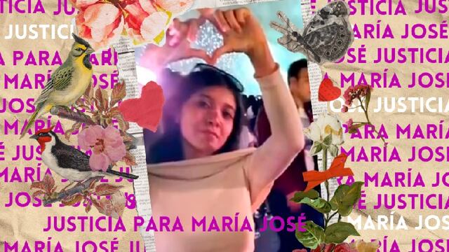 Demanda de justicia por feminicidio de María José