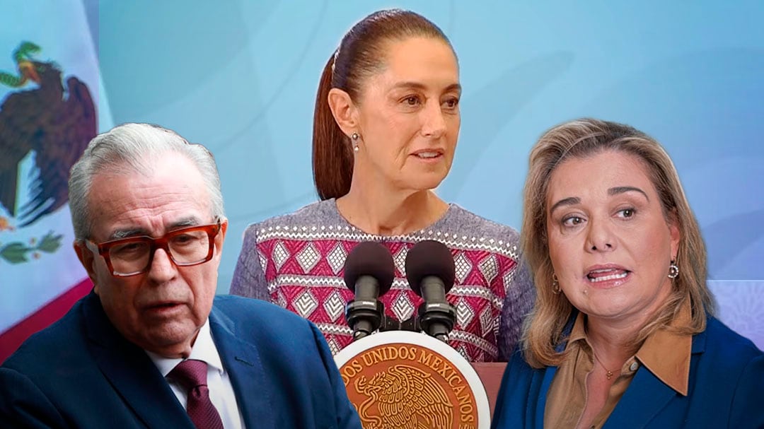 “Estoy tranquila”: Sheinbaum responde a polémica de Rocha Moya y Maru Campos