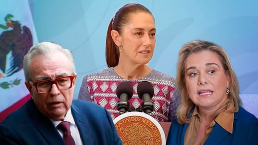 “Estoy tranquila”: Sheinbaum responde a polémica de Rocha Moya y Maru Campos