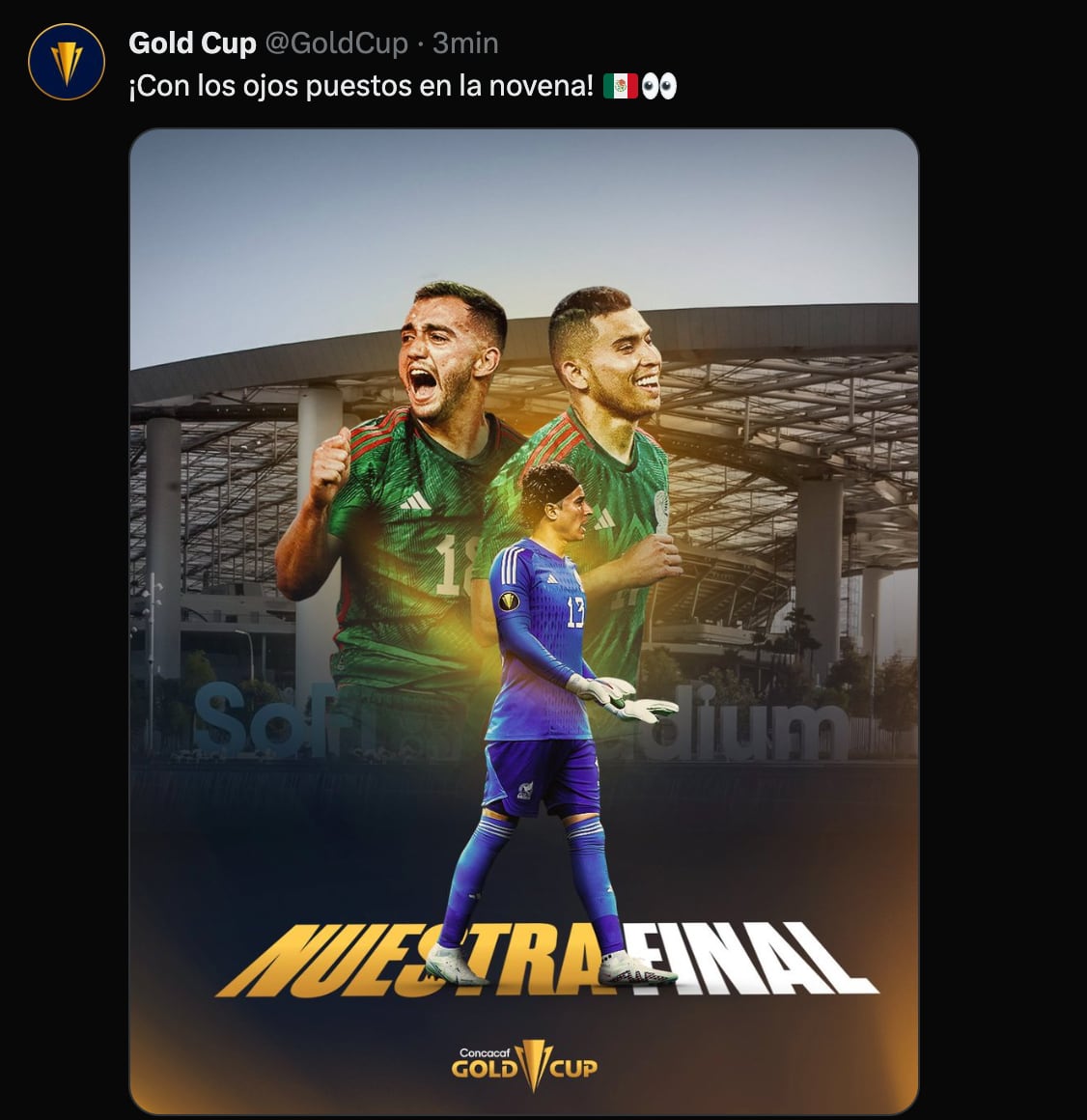 Selección Mexicana en la Copa Oro