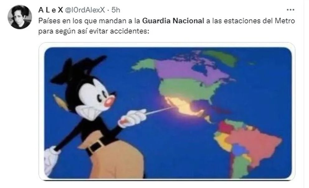 Memes de la Guardia Nacional en el Metro de la CDMX