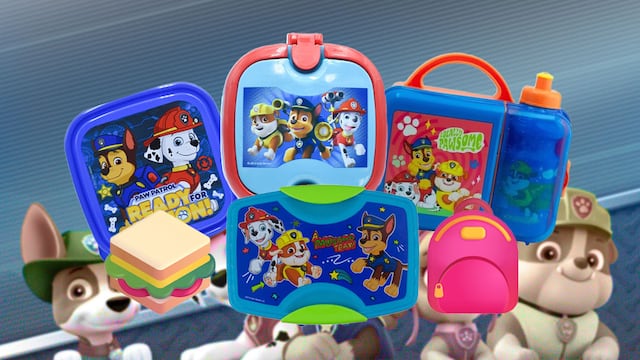 Tupper de Paw Patrol para lunch