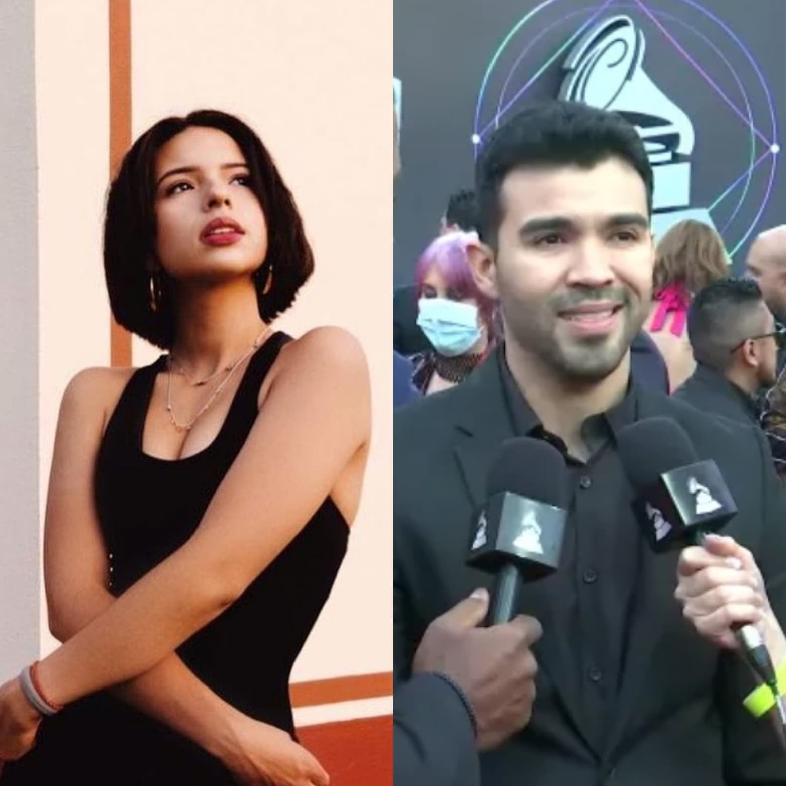 Ángela Aguilar y Gussy Lau.