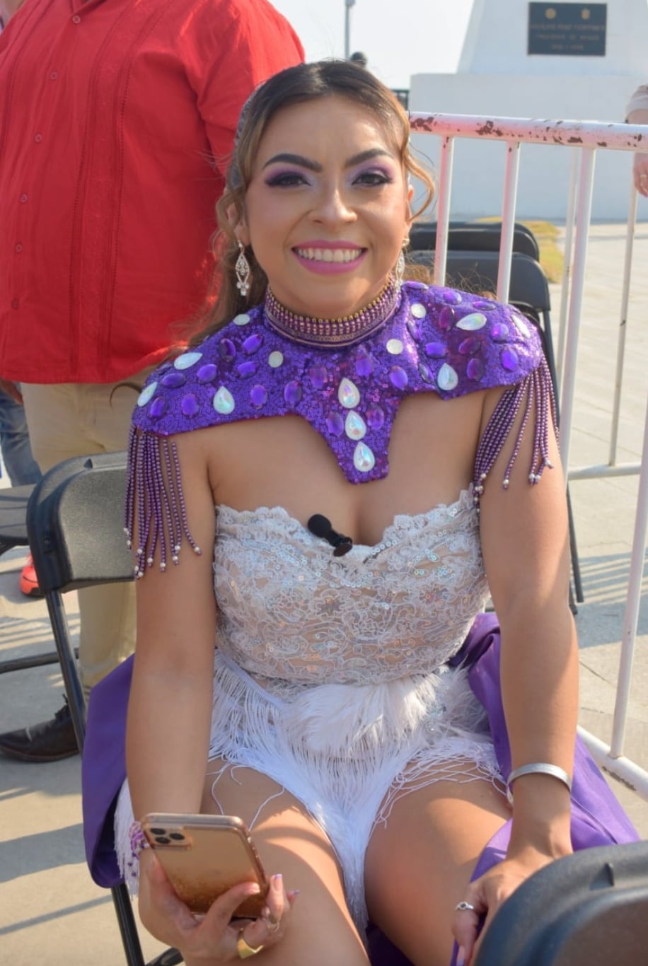 Mirna Caballero, candidata a reina del Carnaval de Veracruz 2022