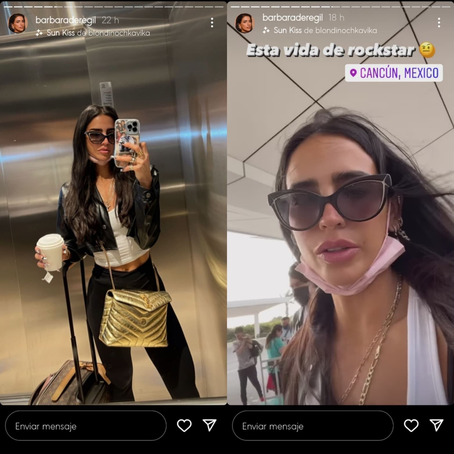 Bárbara de Regil vive como rockstar.