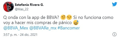 Fallas en la app de BBVA