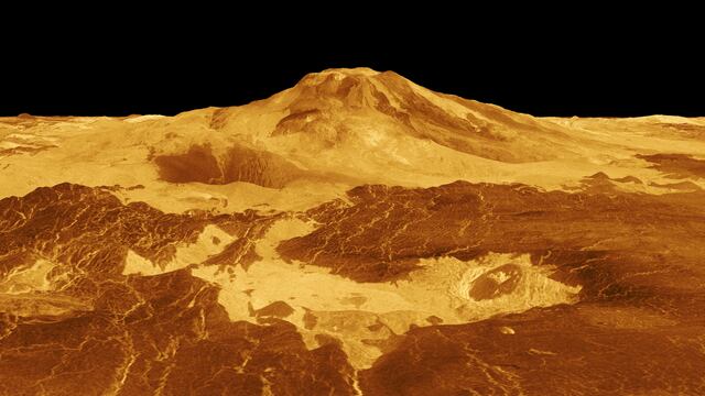 Volcán Maat Mons en Venus