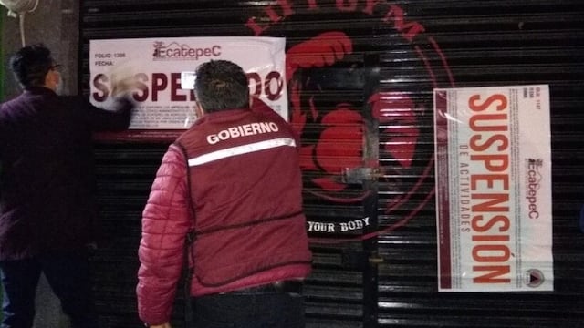 Clausura de gimnasio