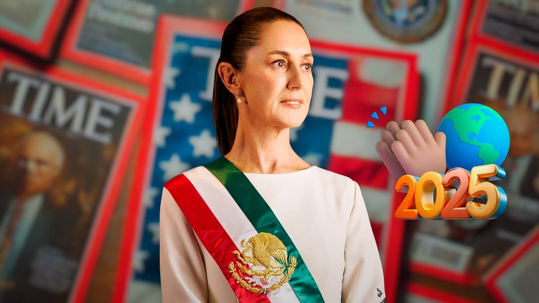 TIME reconoció a Claudia Sheinbaum entre las 100 personas más influyentes del mundo en 2025