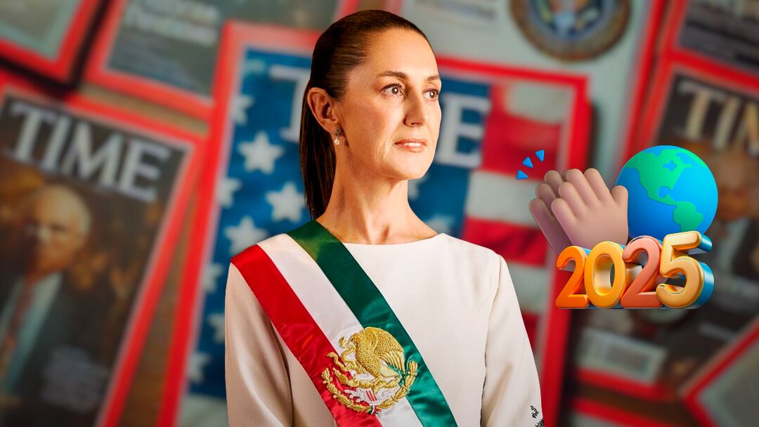 Claudia Sheinbaum en la revista Time