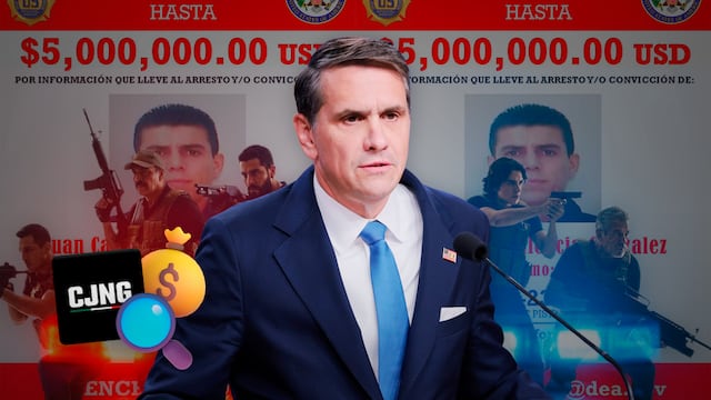 Estados Unidos ofrece más de 100 mdd por cinco integrantes del CJNG e identifica a nuevo líder