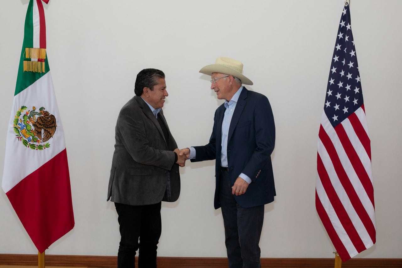 David Monreal y Ken Salazar