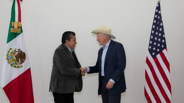 David Monreal y Ken Salazar