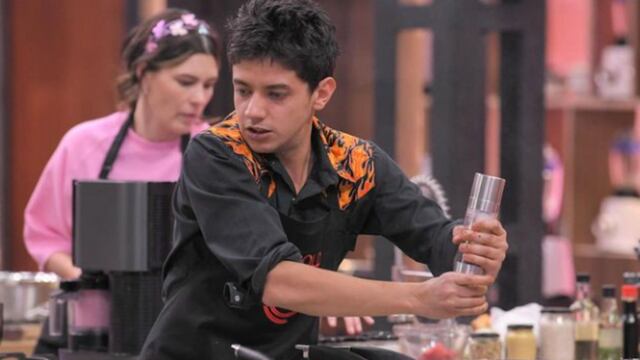 Harold Azuara en MasterChef Celebrity